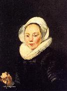 Thomas De Keyser Portrait of a Woman Holding a Balance oil painting picture wholesale